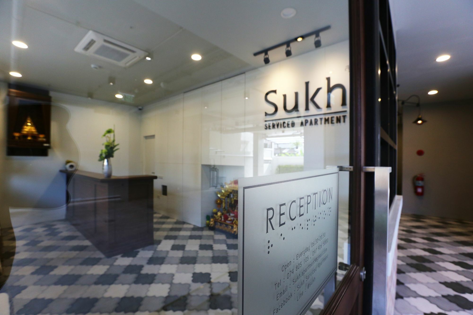 Sukh Serviced Apartment Ban Kho Hong Εξωτερικό φωτογραφία