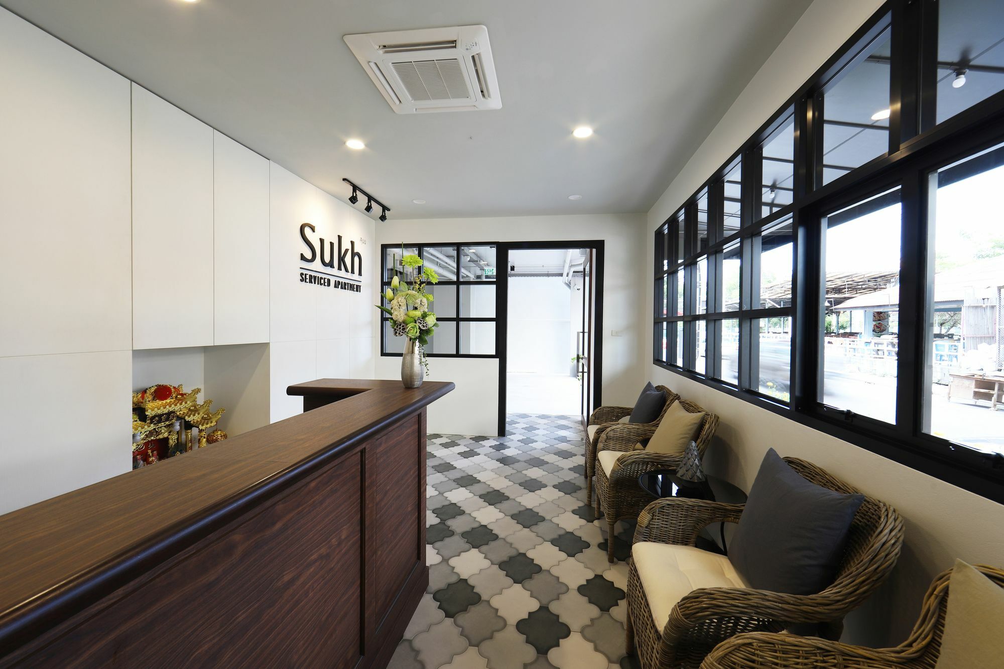Sukh Serviced Apartment Ban Kho Hong Εξωτερικό φωτογραφία